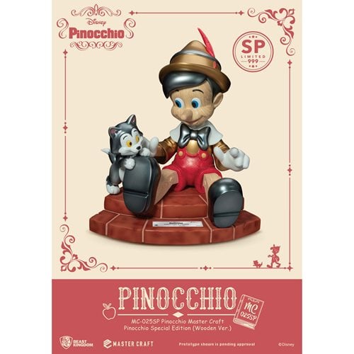 Pinocchio Special Edition Wooden Version MC-025SP Master Craft Statue