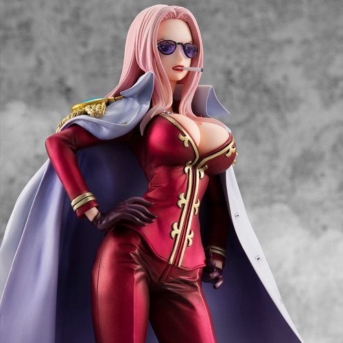 One Piece Portrait of Pirates Black Cage Hina Limited Edition 1:8 Scale Statue - ReRun