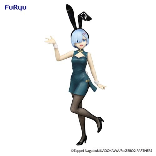Re:Zero Starting Life in Another World Rem China Dress Antique Version BiCute Bunnies Statue