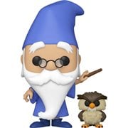 Sword in the Stone Merlin with Archimedes Pop! Vinyl Figure