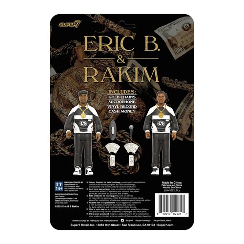 Eric B. & Rakim 3 3/4-Inch ReAction Figure ReAction Figure 2-Pack