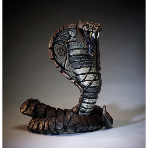 Edge Sculpture Cobra Figure by Matt Buckley Statue