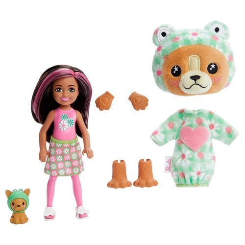 Barbie Cutie Reveal Chelsea Puppy as Frog Doll