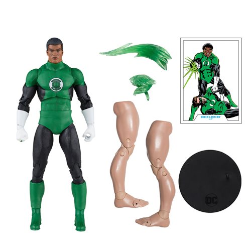 DC Build-A Wave 12 Justice League of America Green Lantern John Stewart 7-Inch Scale Action Figure