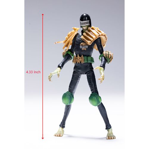 Judge Dredd Judge Death 1:18 Scale Exquisite Mini Action Figure - Previews Exclusive