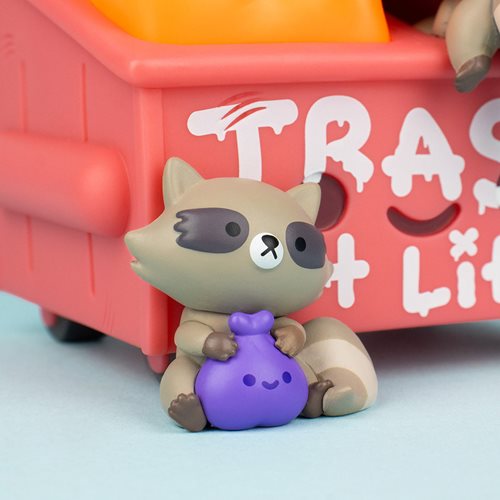 Dumpster Fire Trash Panda Vinyl Figure