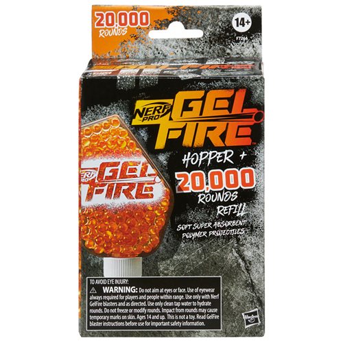 Nerf Pro Gelfire Refill Hopper - 20,000 Dehydrated Gelfire Rounds