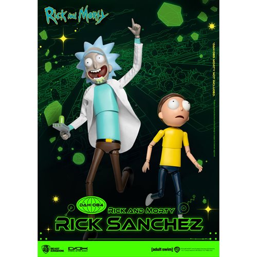 Rick and Morty Rick Sanchez DAH-084 Dynamic 8-Ction Heroes Action Figure