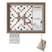 Scrabble Deluxe 2-in-1 Vintage Wall Edition Game
