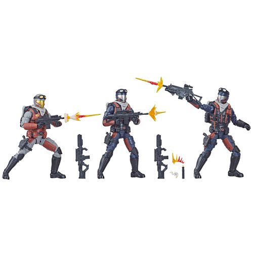 G.I. Joe Classified Series Vipers and Officer Troop Builder Pack 6-Inch Action Figures