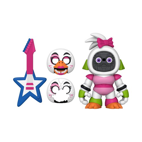 Five Nights at Freddys: Rec Room Glamrock Chica and Gator Snap Mini-Figure 2-Pack