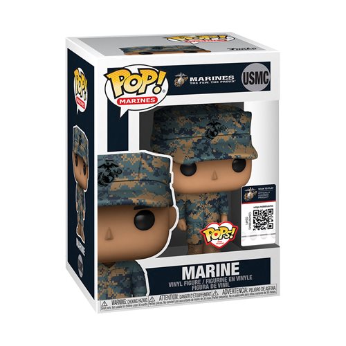 Military Marine Male (Hispanic) Pop! Vinyl Figure