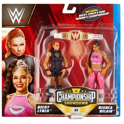 WWE Championship Showdown Series 11 Becky Lynch vs Bianca Belair Action Figure 2-Pack