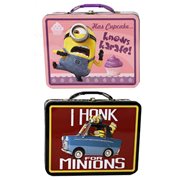 Despicable Me Large Carry All Tin Lunch Box Set