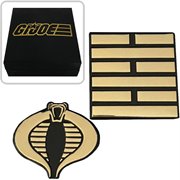 G.I. Joe Cobra and Arashikage 24K Gold-Plated Pin Set