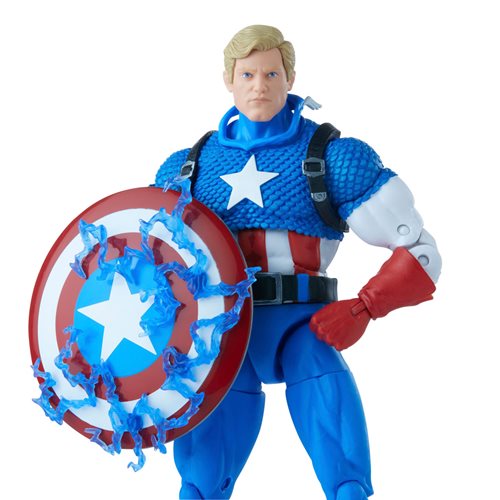 Marvel Legends 20th Anniversary Retro Captain America 6-Inch Action Figure