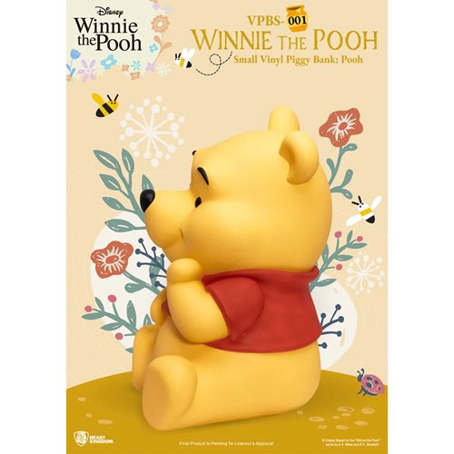 Winnie the Pooh VPBS-001 Small Vinyl Piggy Bank