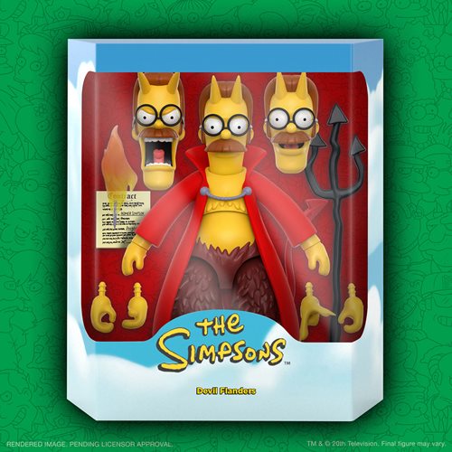 The Simpsons Ultimates Devil Flanders 7-Inch Action Figure