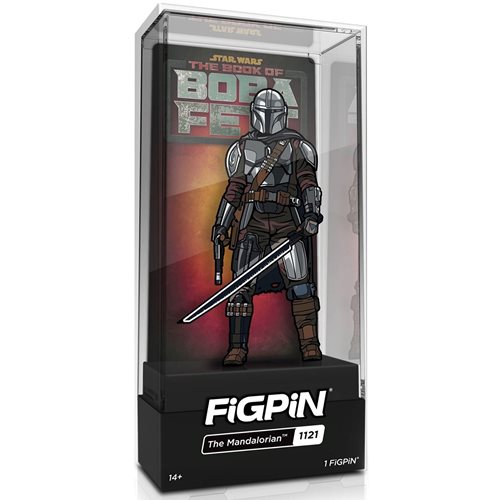 Star Wars: The Book of Boba Fett The Mandalorian FiGPiN Classic 3-Inch Enamel Pin