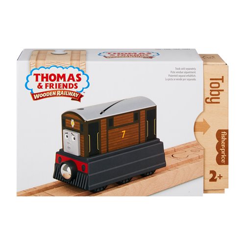 Thomas & Friends Wooden Railway Toby Engine Playset