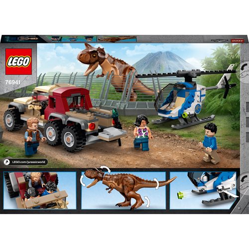 LEGO 76941 Jurassic World Carnotaurus Dinosaur Chase