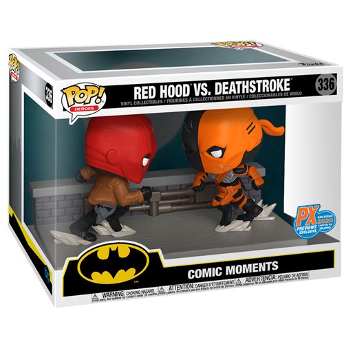 DC Comic Red Hood vs. Deathstroke Comic Moment Pop! Vinyl 2-Pack - San Diego Comic-Con 2020 Previews