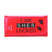 Sherlock I Am Sher Locked Red Purse