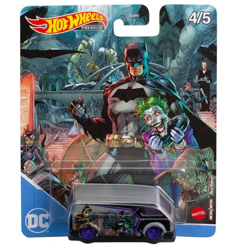 Hot Wheels Pop Culture 2022 Batman Mix 2 Vehicles Case of 12