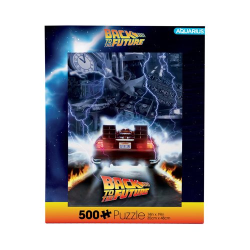 Back to the Future OUTATIME 500-Piece Puzzle