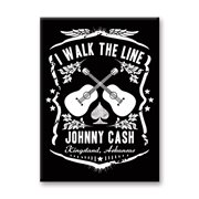 Johnny Cash I Walk The Line Flat Magnet