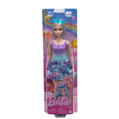 Barbie Unicorn Doll with Green Hair