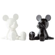 Disney Black and White Mickey Mouse Salt & Pepper Shaker Set