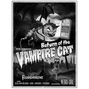 Frankenweenie Return of the Vampire Cat Canvas Giclee Print