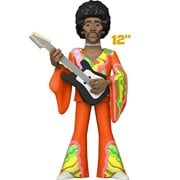 Jimi Hendrix 12-Inch Vinyl Gold Figure , Not Mint