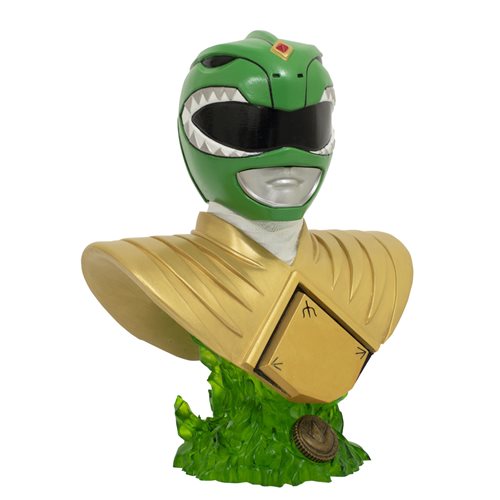 Mighty Morphin' Power Rangers Legends in 3D Green Ranger 1:2 Scale Bust