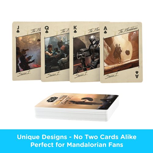 Star Wars: The Mandalorian Concept Art Playing Cards