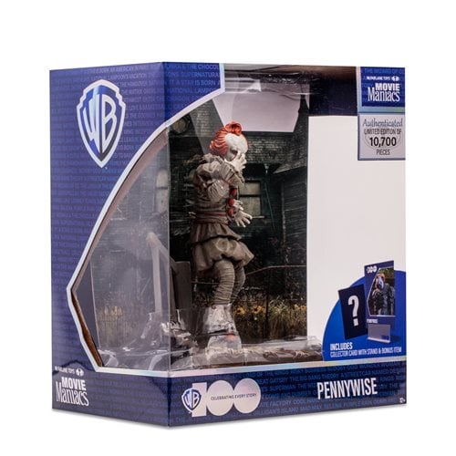 Movie Maniacs Wave 5 WB100 It: Chapter 2 Pennywise 6-Inch Posed Figure