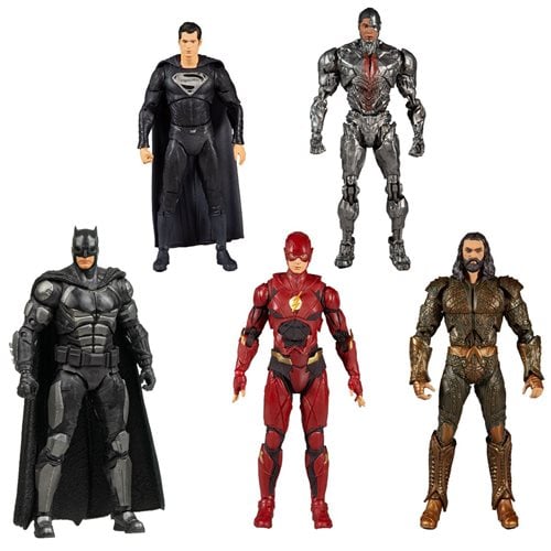 DC Zack Snyder Justice League 7-Inch Action Figure Case of 6