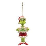 Dr. Seuss The Grinch Bah Humbug Jim Shore Holiday Ornament