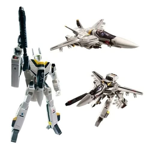 Robotech Transformable Veritech Fighter VF-1S Roy Fokker 1:100 Scale and Pilot Action Figure, Not Mi