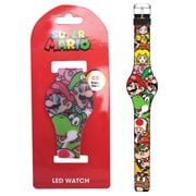 Nintendo Super Mario All-Over Print LED Watch