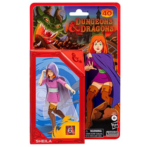 Dungeons & Dragons Cartoon Series Shelia 6-Inch Action Figure