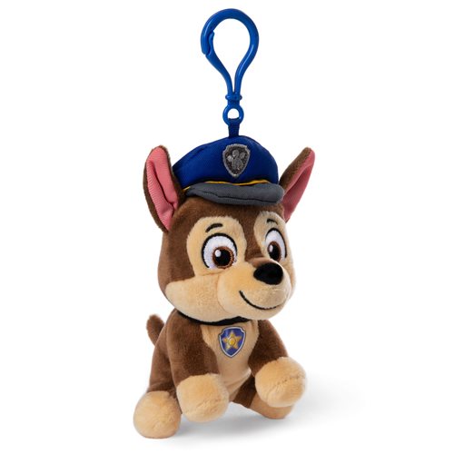 PAW Patrol Chase 4-Inch Plush Backpack Clip