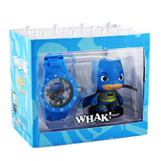 Batman DC Comics Little Mates Whak! Watch and Mini-Figure Set