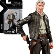 Star Wars The Black Series Archive Han Solo (The Force Awakens) 6-Inch Action Figure, Not Mint