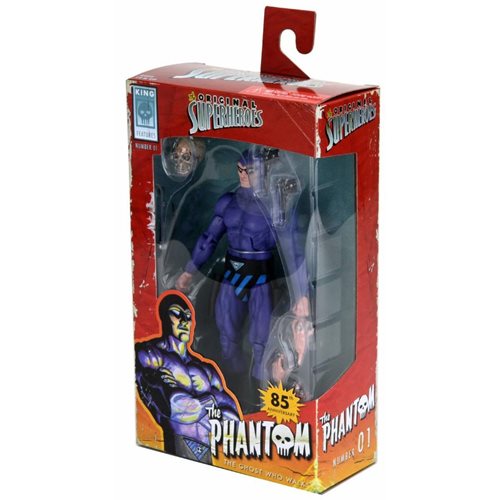 King Features Original Superheroes Series 1 7-Inch Scale Action Figure Set