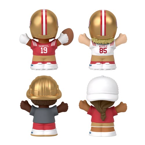 NFL San Fransisco 49ers Little People Collector Figure Set