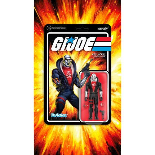 G.I. Joe Red Jackal 3 3/4-Inch ReAction Figure