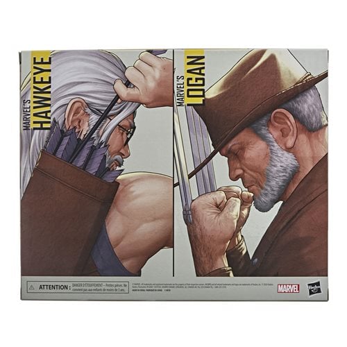 X-Men Marvel Hawkeye and Logan 6-Inch Action Figure 2-Pack