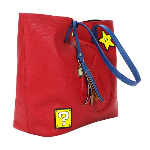 Super Mario Mixed Icons Tote Bag